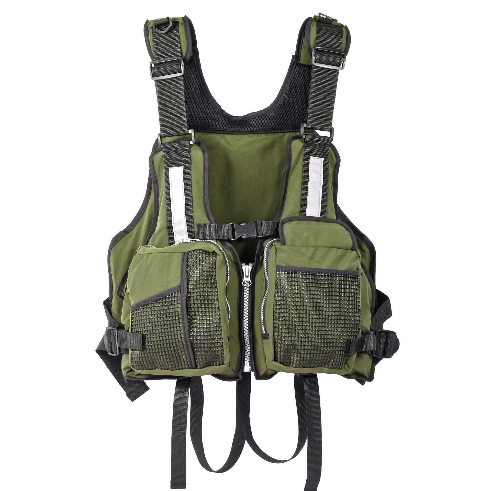 Luya Fishing Life Jacket Vest Dual-purpose Foam Detachable Large Pocket Platform Fishing Stream Fishing Raft Fishing Sea Fishing Floating Jacket