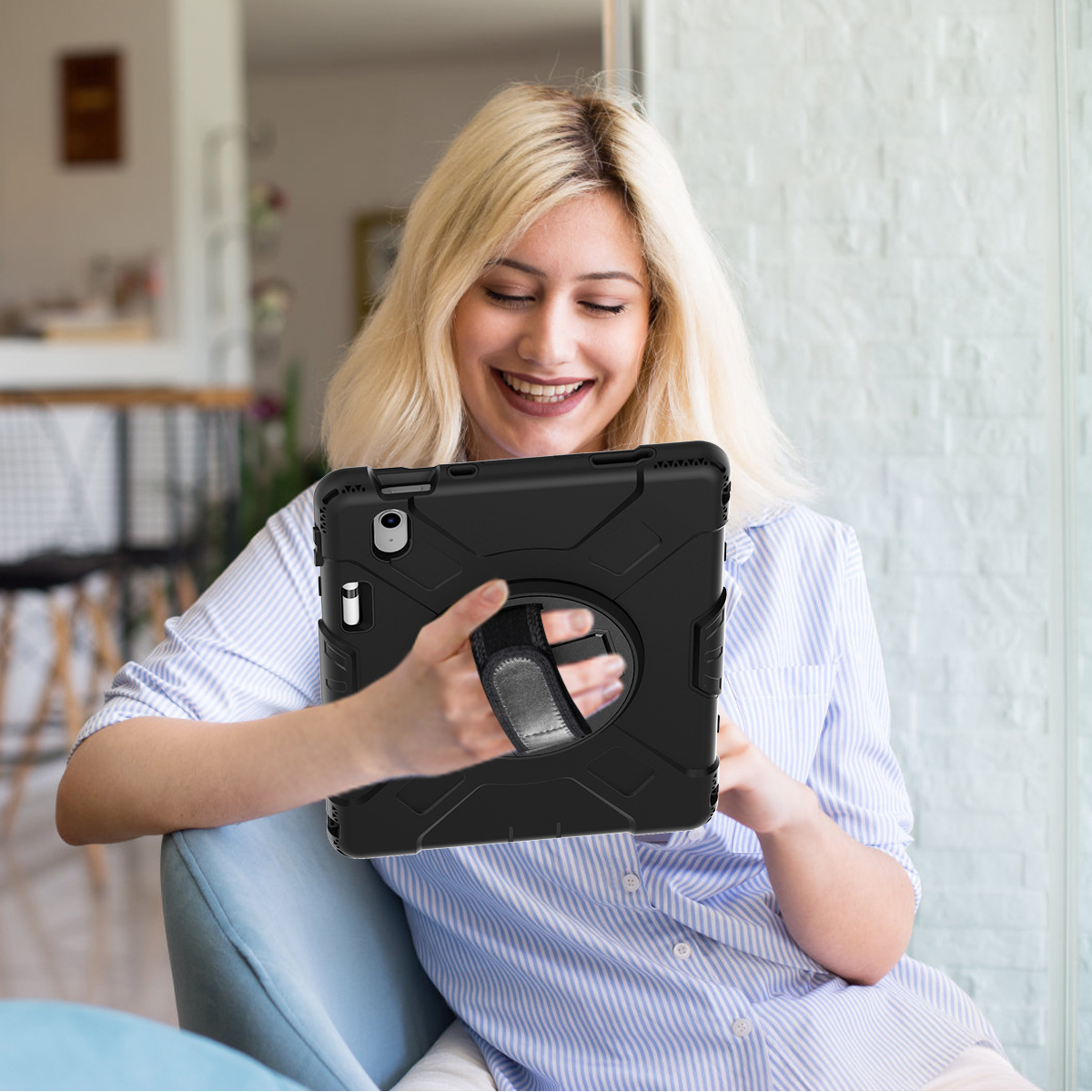 2024 for ipad pro13 three-proof tablet protective case all-inclusive anti-drop case air5 tablet protective case