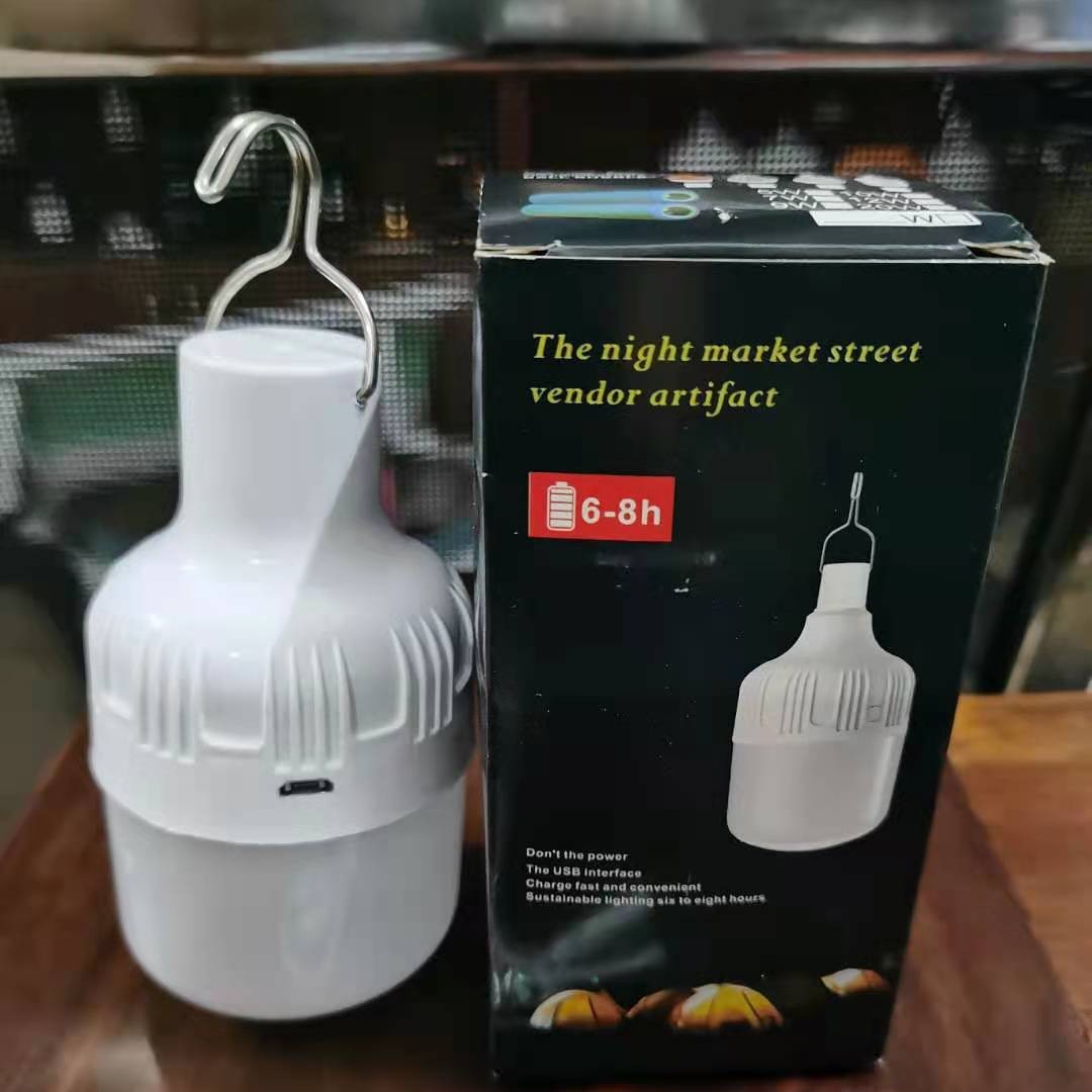 Power failure emergency light night market stall mobile charging bulb household energy-saving stall light camping super bright LED bulb