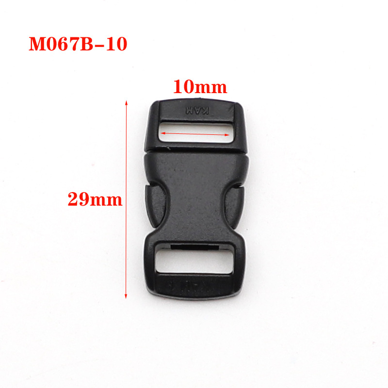 In stock 10mm plastic small buckle buckle matching buckle adjustable buckle jewelry buckle accessories buckle 16 color pet buckle