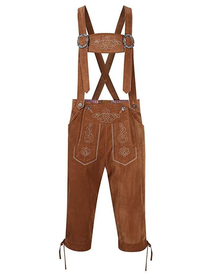 Oktoberfest Ethnic Men's Traditional Beer Clothing Paid Shirt Sling Embroidered Pants