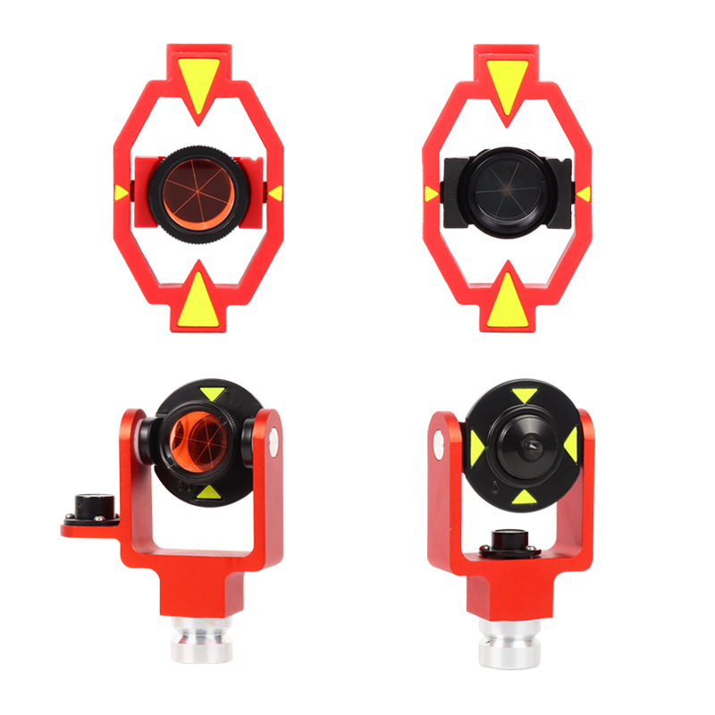 Total station instrument small prism prism head measurement L-type right angle monitoring mini prism Leica small prism hanging prism