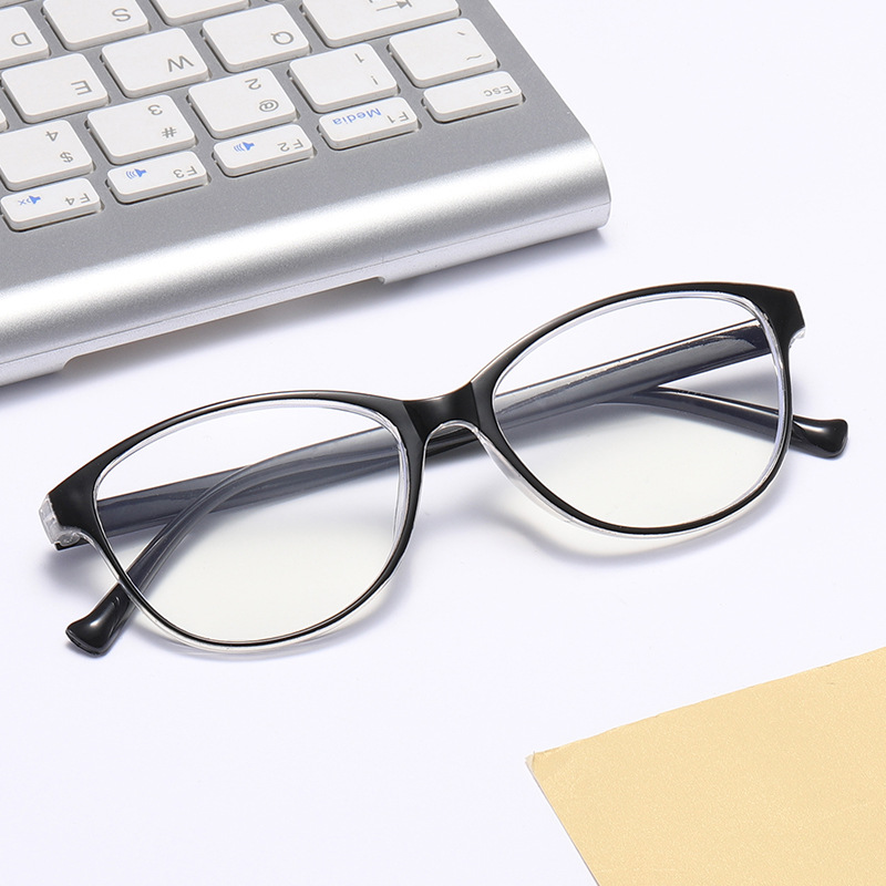 New fashion printed anti-blue light presbyopic glasses men and women HD wear-resistant presbyopic glasses middle-aged and elderly glasses 856