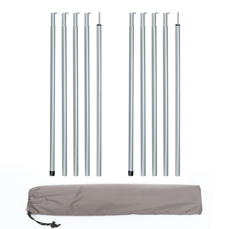 Outdoor canopy Pole 2 m steel pole tube tent accessories tent foyer bracket canopy head iron support rod