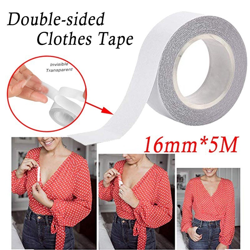 Cross-border Explosive Invisible Anti-running Light Sticker Double-sided Adhesive Replacement Reel Breakpoint Shirt Shoulder Strap Seamless V-neck Underwear