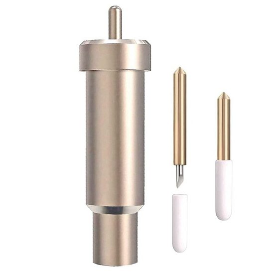 Roland engraving knife golden Roland knife holder engraving machine universal cutting 3M adhesive engraving blade deep knife holder