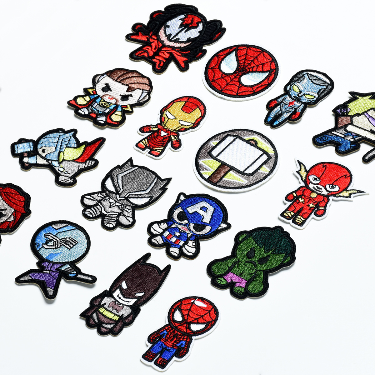 Junle computer embroidery logo cartoon animation badge clothing accessories ironing patch embroidery cloth patch set in stock