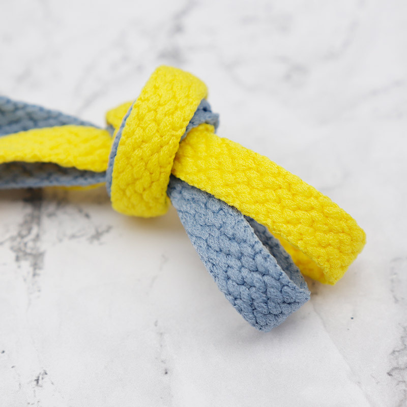 Kulokin shoelaces wholesale flat 0.8cm thick flower thickened mesh with Air Force One white shoes solid color shoelaces