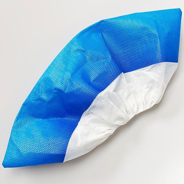 Non-woven Disposable Semi-covered Shoe Cover Waterproof Non-slip Shoe Cover PPPE Non-woven Shoe Cover Outdoor Wear-resistant Shoe Cover
