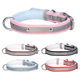 Cross-border Explosions Reflective Pet Collar Engraving Anti-lost Small and Medium-sized Dog Traction Rope Microfiber Cat Scarf