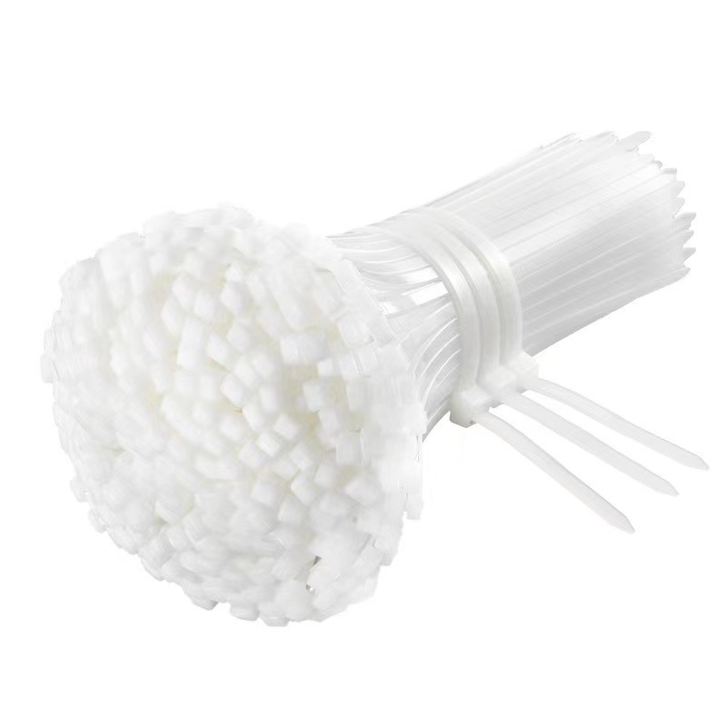 100 nylon cable ties factory direct sales 3*4*5*8*10 multi-specification self-locking cable ties wholesale