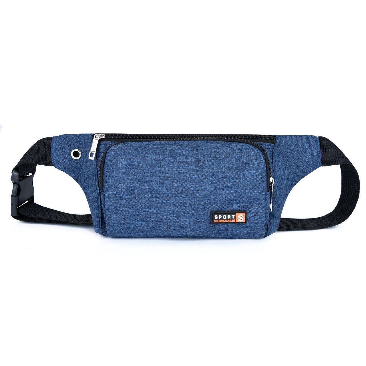 New factory direct outdoor sports waist bag crossbody mobile phone bag multi-color men's and women's cashier bag large capacity coin purse