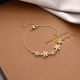 2088# five-petal flower bracelet