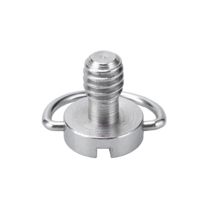 SLR camera metal adapter screw 1/4 and 3/8 and B/E flash lamp holder mutual rotation internal and external screw fittings