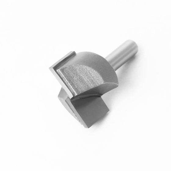 1/4 handle 1/2 handle bottom cleaning cutter woodworking milling cutter Bakelite slotting cutter trimming machine cutter head engraving machine Gong cutter