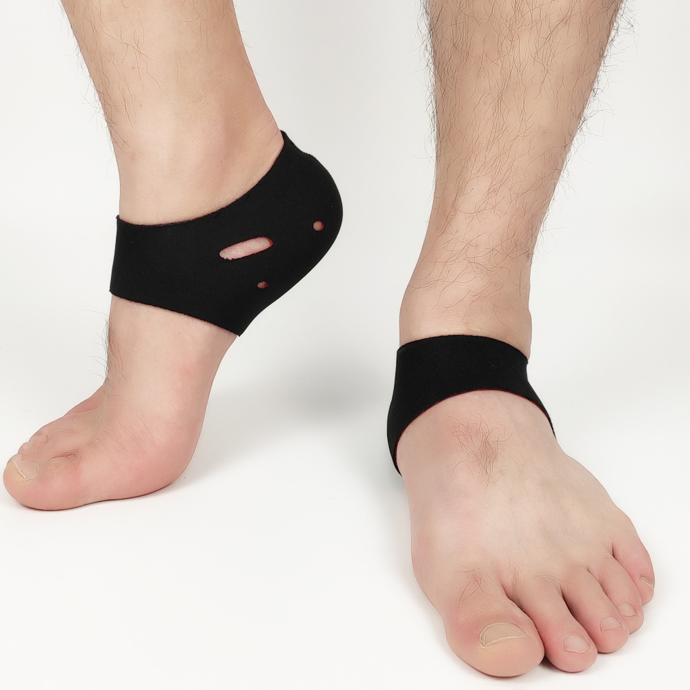Amazon Heel Protective Cover Perforated Breathable Diving Material Heel Pad Health Care Cover Neoprene Heel Socks Thin