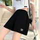 Waffkle Sports Shorts Women's Summer 2025 New Korean Style Loose High Waist Home Wide Leg Hot Pants Outer Wear Wholesale