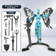 Opp bag-butterfly wings [ice blue] 11 weapon bracket