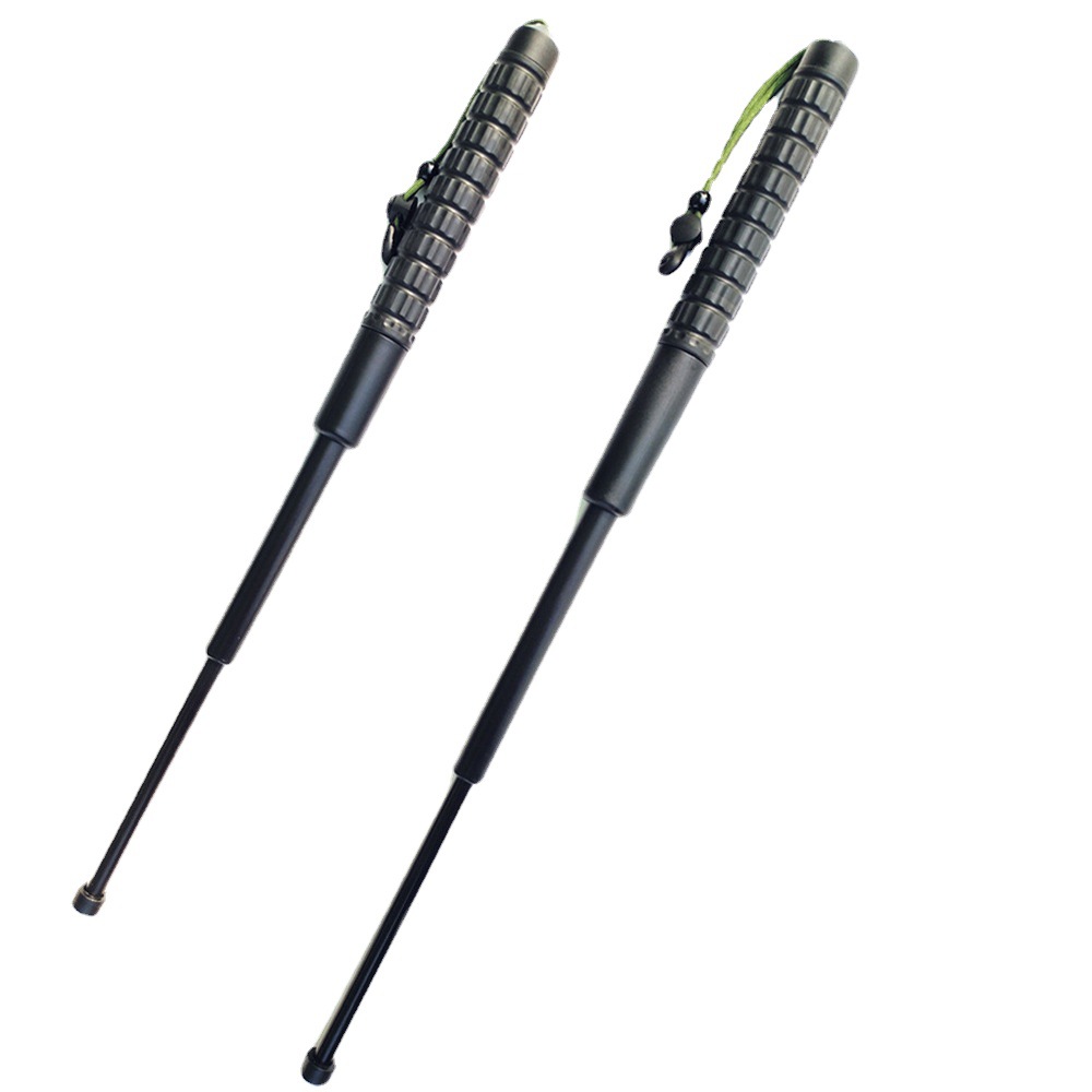 Car with window breaker men's and women's self-defense plastic PC self-defense swing stick three telescopic whip security stick a generation of hair