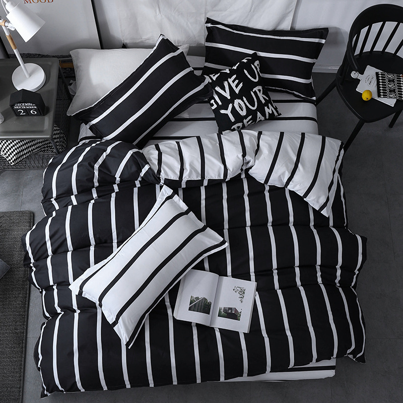 Cross-border foreign trade AliExpress Amazon new pattern imitation cotton three or four-piece set wholesale one-piece delivery