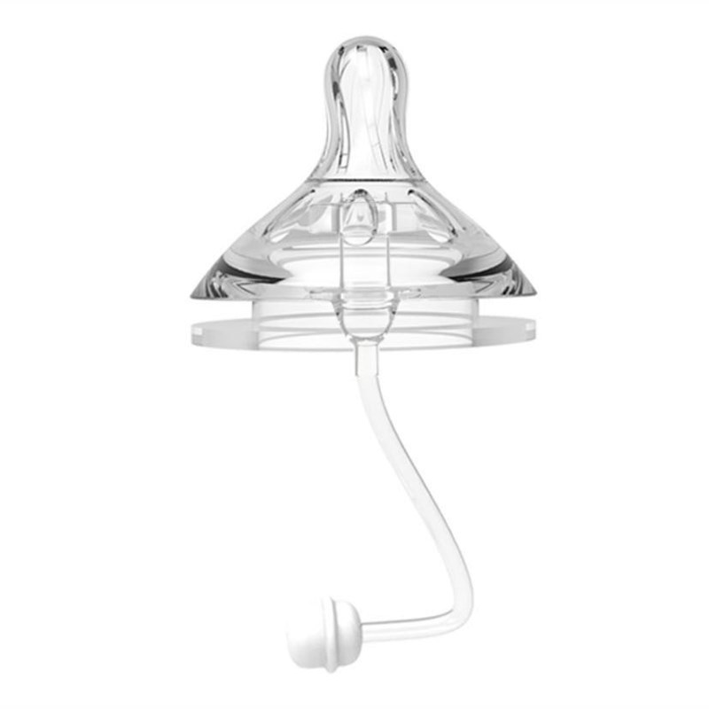 Nipple Straw Integrated Universal Nipple Straw Accessories Wide Diameter Bottle Straw Nipple Gravity Ball