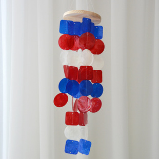 Jingbei Wind Chimes Courtyard Wind Chimes Decoration Shell Material Amazon Hot Sale Wind Chimes Set Window Sill Decoration