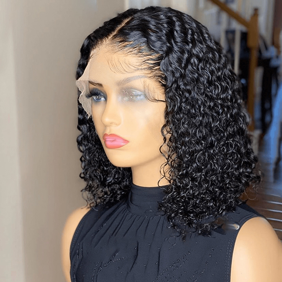 Cross-border selling European and American foreign trade Ladies short curly hair African small curly hair black Brown Yiwu manufacturers spot wholesale