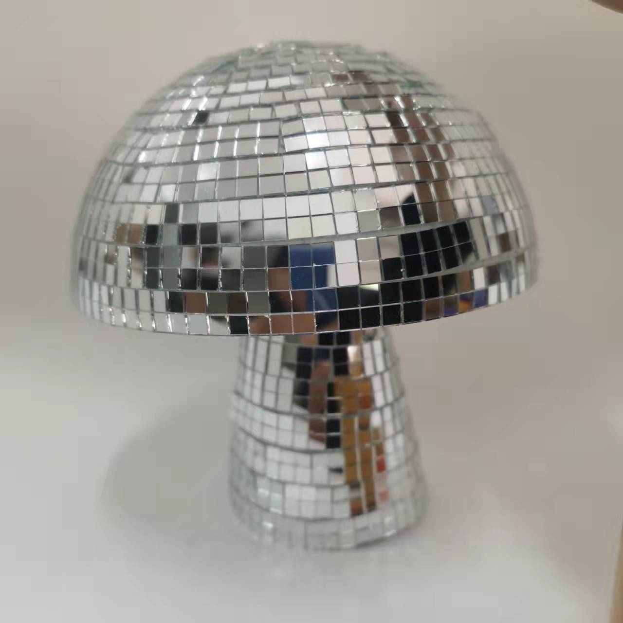 Mushroom Disco Ball Mushroom Disco Ball mirror glass brick Mushroom ornaments cross-border new product