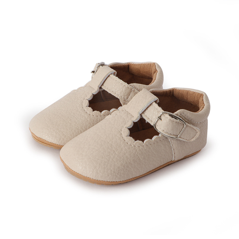 Spring and Autumn 0-1 Year Old Baby Toddler Shoes Casual Princess Shoes Baby Princess Shoes Rubber-soled Baby Shoes Toddler Shoes