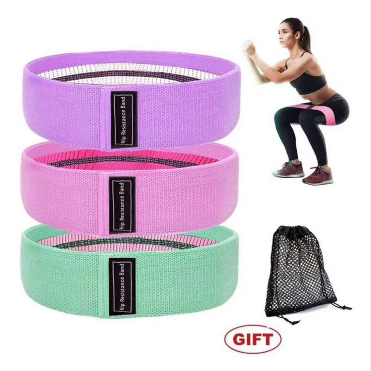 Cross-border elastic squat resistance band arm lifting rocker arm fitness tension band yoga stretch training elastic band wholesale