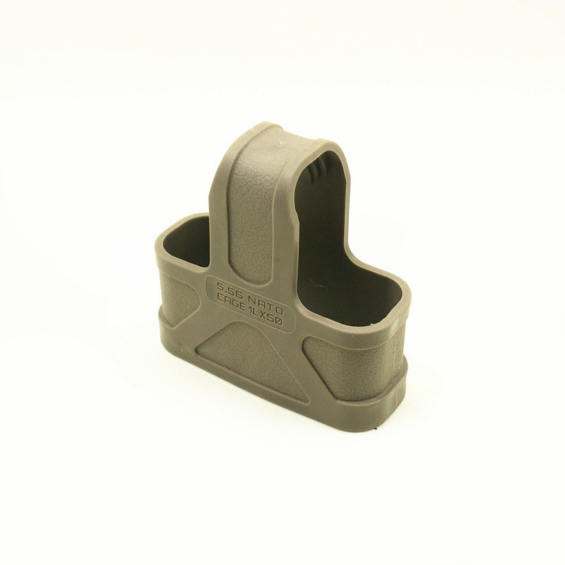 Cross-border M4 cartridge rubber sleeve 5.56 tactical quick pull triangle quick pull sleeve Jinming 8th generation 9th generation universal modification accessories