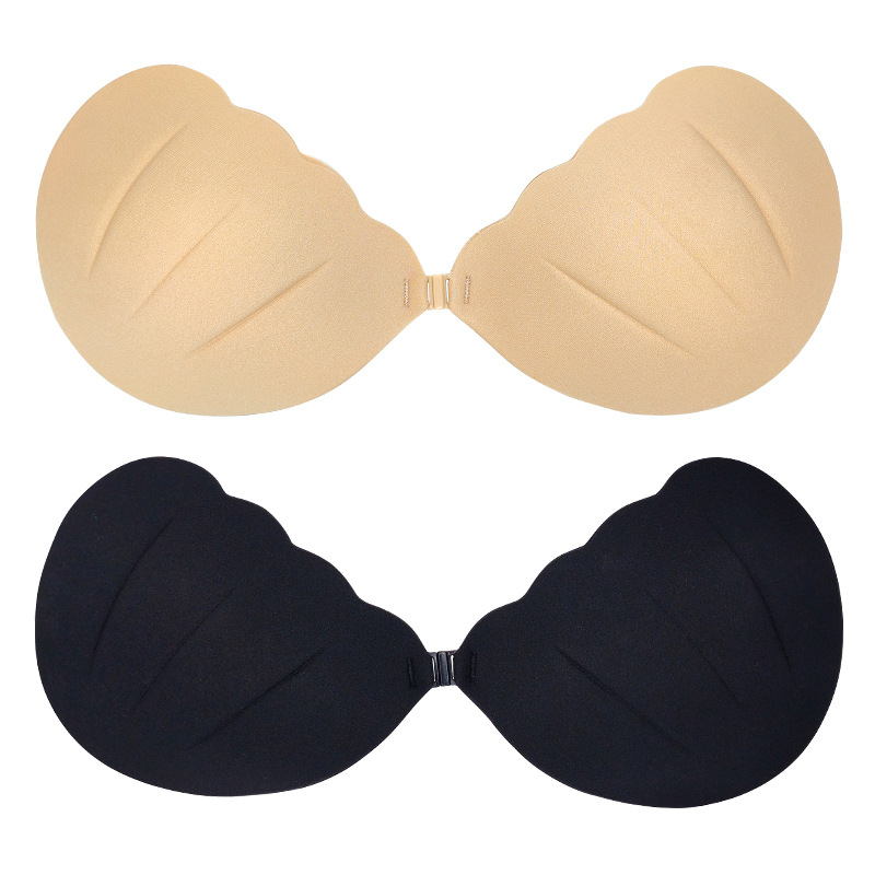 Cross-border Invisible Bra Strapless Bust Sticker Women's Sexy Push-up Bra One-piece Breathable Shell Underwear