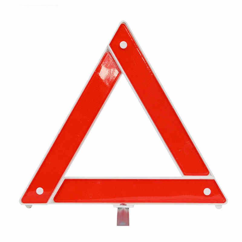 Car tripod warning sign car tripod reflective triangle car parking folding dangerous fault sign