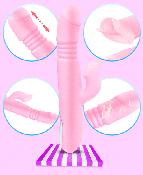 Felmelegedés av stick szilikon viator stick tojás ugró női maszturbáló felnőtt kellékek szórakoztató szimuláció dildo Image