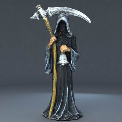 Cross-border New Products European and American Reaper Death Statue Resin Crafts Garden Desktop Decoration Ornaments Death Sculpture