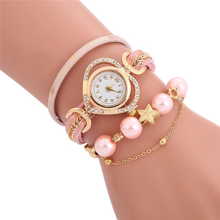 JOOM love bracelet watch new AliExpress foreign trade hot ladies watch factory direct ring watch