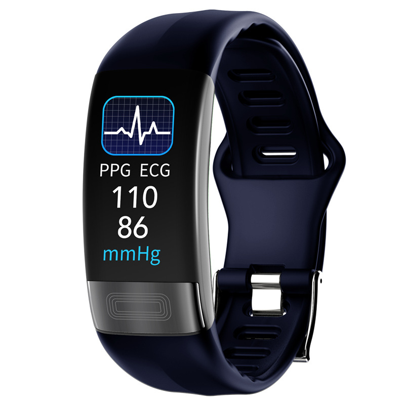 New P11Plus smart bracelet non-invasive blood glucose ECG blood pressure body temperature elderly Sports smart bracelet