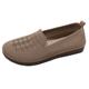 Summer Mesh Breathable Soft Sole Old Beijing Cloth Shoes Cut Out Flats Bottom Middle-aged and Elderly Mother's Shoes Hole Shoes