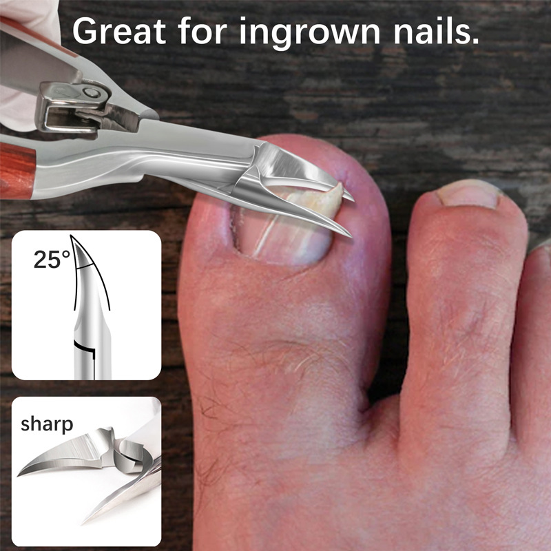 Nail groove special eagle nose pliers nail scissors pedicure nail artifact suit single pointed mouth scissors dead skin oblique mouth pliers