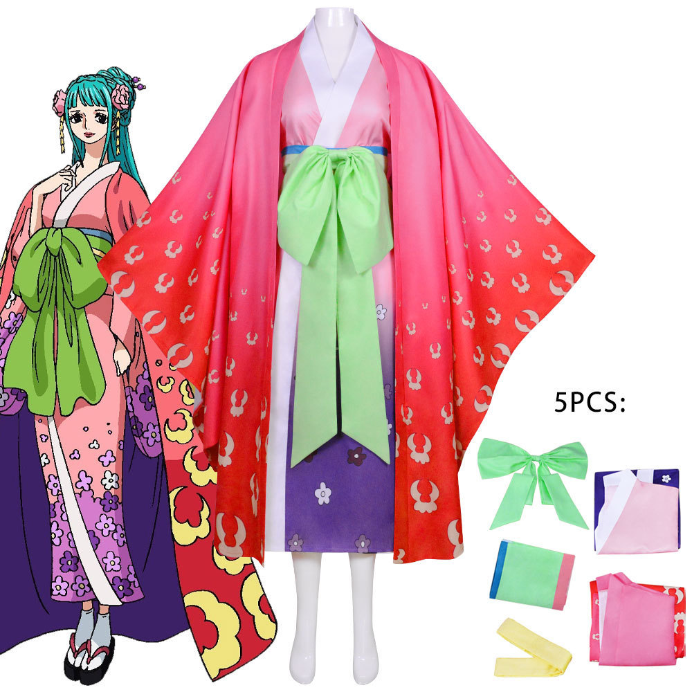 動漫海賊王和之國 光月日和cos服動漫 和服日式cosplay服裝