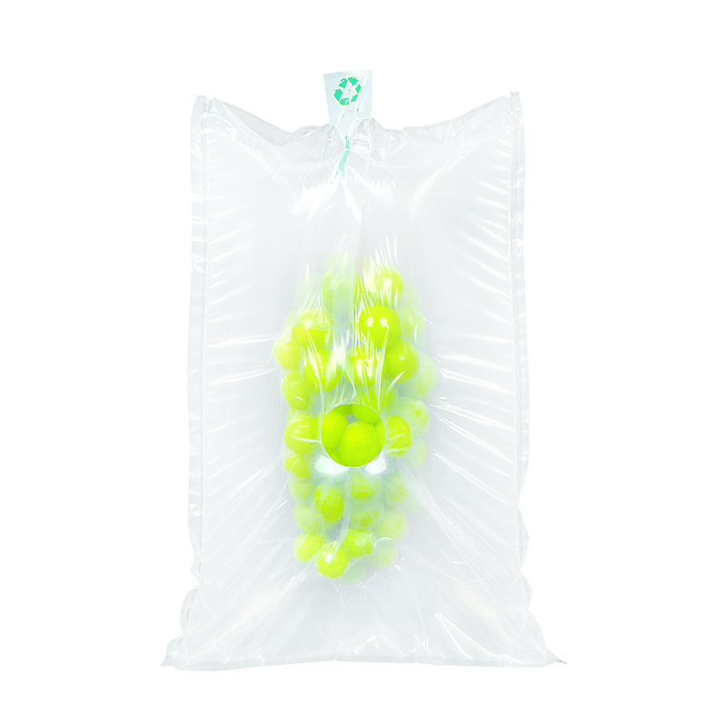 Grape inflatable bag bag bubble column buffer bag fruit packaging breathable hole vacuum bag express filling packaging bag