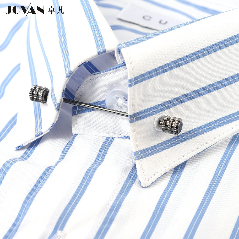 JOVAN collar pin men's brooch stand collar collar clip not hurt collar collar pin buckle custom tie collar bar
