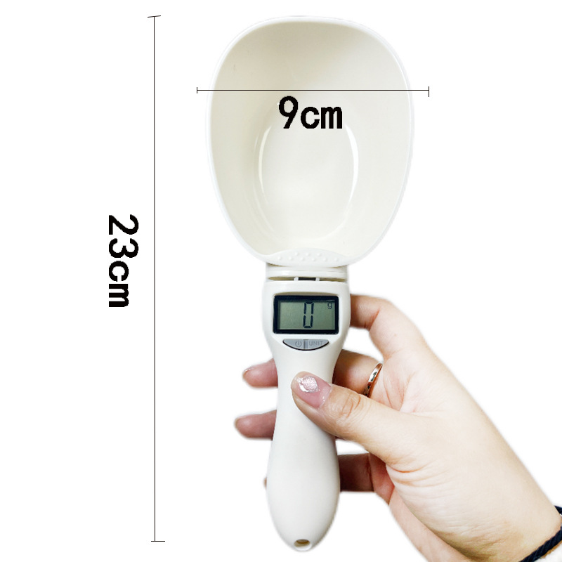 Cross-border household pet scale handheld measuring scale multifunctional food scale dog feed scale 800g cat food chopsticks scale