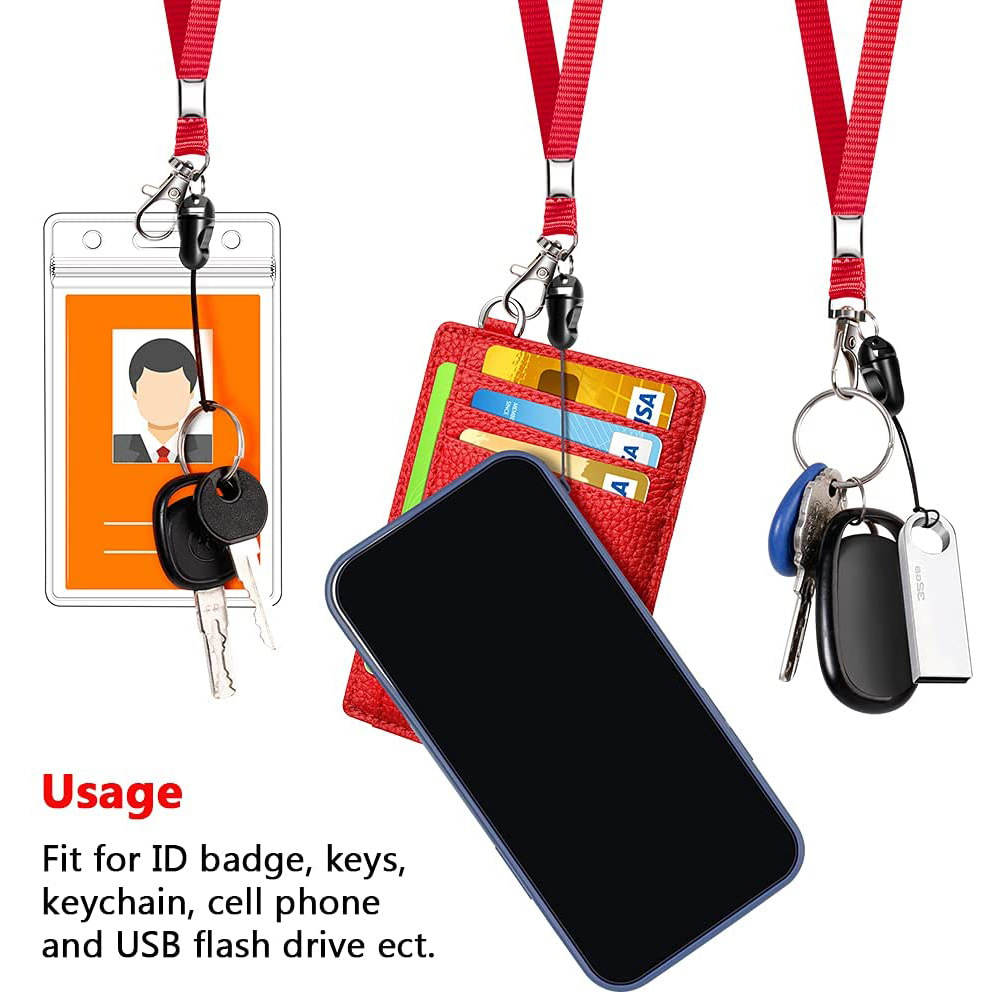 New product Amazon AMAZON cross-border best-selling landmine mobile phone ID card holder lanyard plus vertical waterproof card holder