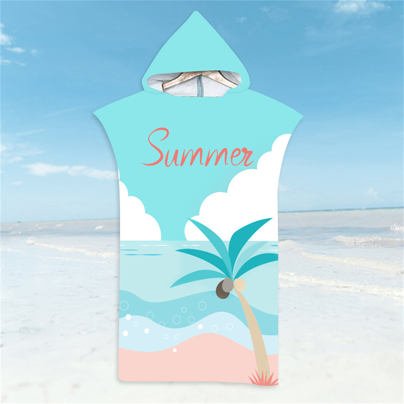 Pink Blue Coconut Tree