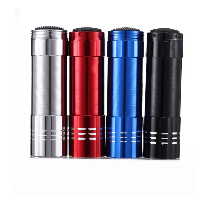9LED Gift Mini Strong Light Flashlight Home Gift Formulation LOGO Strong Light Flashlight Gift Flashlight