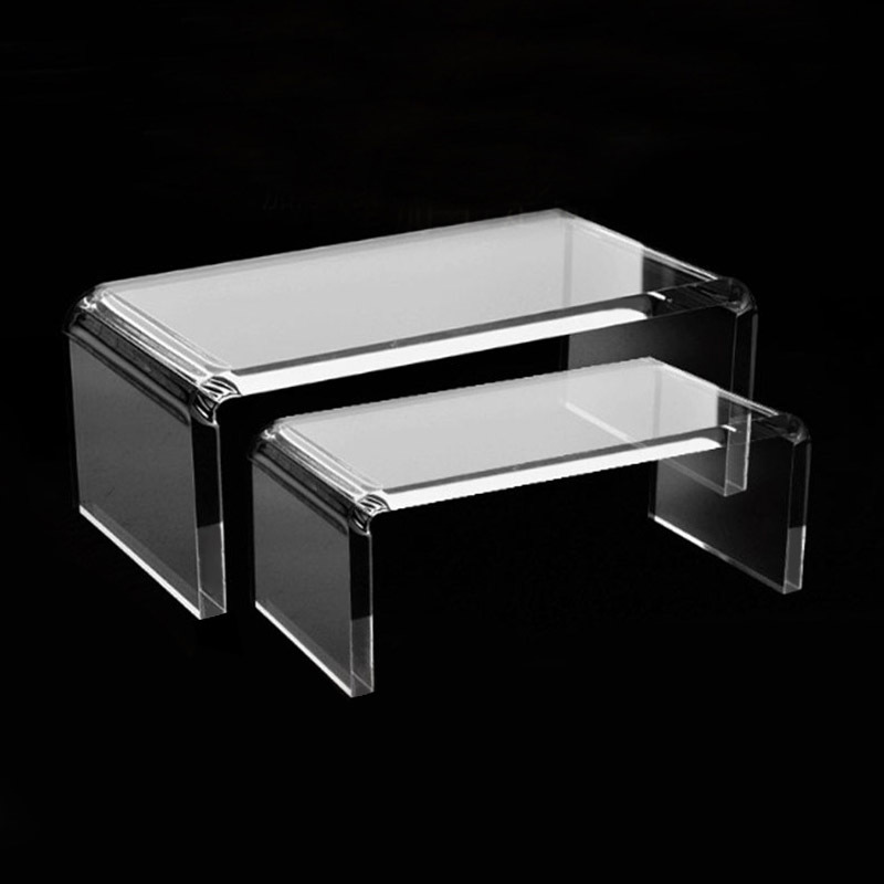 Acrylic U-Shaped Display Rack U-Shaped Transparent Shoe Rack Simple Live Desktop Hand Display Rack Storage Rack