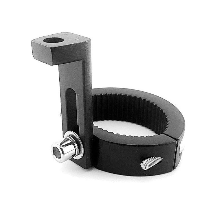 Cross-border motorcycle spotlight bracket fixture single hole aluminum alloy bumper damping LED pipe clamp extension bracket