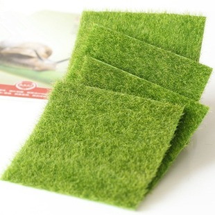 Shooting props artificial turf diy mini simulation flocking turf Moss micro landscape plant landscaping fake turf