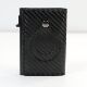pu carbon fiber Black